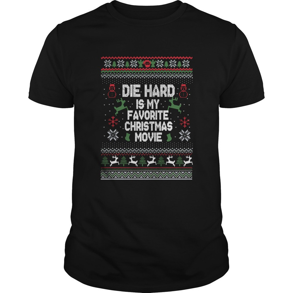 Die Hard Is My Favorite Movie Ugly Christmas Shirt